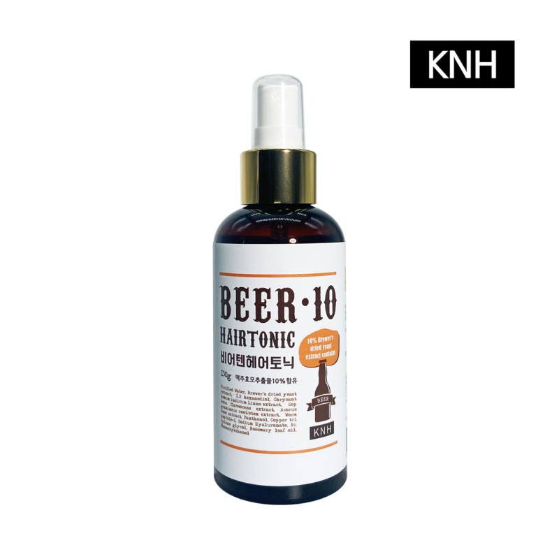 KNH 자연화장품,knh 비어텐 헤어토닉150g 맥주효모스프레이 두피 영양 앰플(2개 구매시 1개 추가)